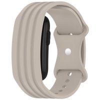 eses Športový silikónový remienok pre Garmin CIRQA Smart Band - Béžový