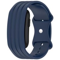 eses Športový silikónový remienok pre Garmin CIRQA Smart Band - Tmavomodrý