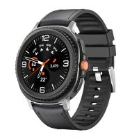 eses Kožený remienok pre Samsung Galaxy Watch 8 Galaxy Watch 9 - Čierny