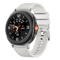 eses Kožený remienok pre Samsung Galaxy Watch 8 Galaxy Watch 9 - Biely