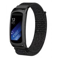 eses Nylonový remienok pre Samsung Gear Fit 2 - Čierny