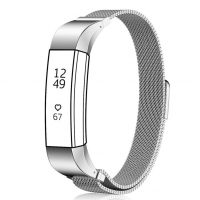 eses Milánsky ťah pre Fitbit Alta HR - Strieborný