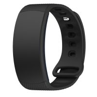 eses Silikónový remienok pre Samsung Gear Fit 2 - Veľkosť L, čierny