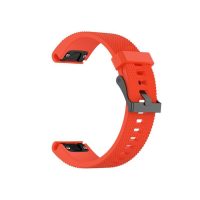 eses Silikónový remienok pre Garmin - Oranžový, QuickFit 20 mm