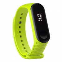 eses Náramok pre Xiaomi Mi Band 3 a Xiaomi Mi Band 4 - Vzorovaný zelený