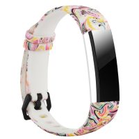 eses Silikónový remienok pre Fitbit Alta, Alta HR a Ace - Vzorovaný