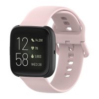 eses Silikónový remienok pre Fitbit Versa - Veľkosť S, ružový