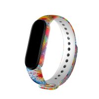 eses Náramok pre Xiaomi Mi Band 5, Mi Band 6 a Amazfit Band 5 - Vzorovaný, graffiti