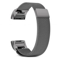 eses Milánsky ťah pre Fitbit Charge 3 - Čierny