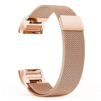 eses Milánsky ťah pre Fitbit Charge 3 - Ružovo zlatý
