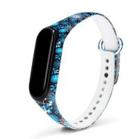 eses Náramok pre Xiaomi Mi Band 5, Mi Band 6 a Amazfit Band 5 - Vzorovaný, geometrický