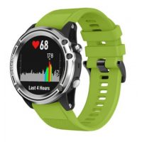 eses Silikónový remienok pre Garmin - Zelený, QuickFit 22 mm