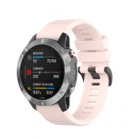 eses Športový silikónový remienok pre Garmin - Svetlo ružový, QuickFit 22 mm