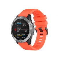 eses Športový silikónový remienok pre Garmin - Lososový, QuickFit 22 mm