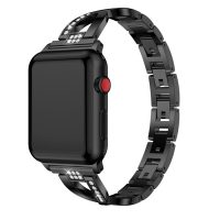 eses Kovový elegantný remienok pre Apple Watch - Čierny 42mm, 44mm, 45mm, 49mm