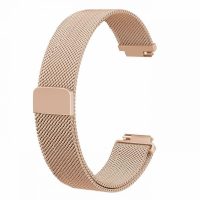 eses Milánsky ťah pre Fitbit Inspire 1, 2, HR, Ace 2 a 3 - Veľkosť S, ružovo zlatý