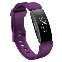 eses Silikónový remienok pre Fitbit Inspire 1, 2, HR, Ace 2 a 3 - Fialový