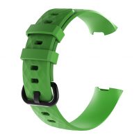 eses Silikónový remienok pre Fitbit Charge 3 a 4 - Veľkosť S, zelený