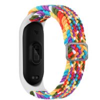 eses Tkaný elastický remienok pre Xiaomi Mi Band 3, 4, 5 a 6 - Farebný