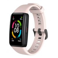 eses Silikónový remienok pre Huawei a Honor Band 6 - Veľkosť L, ružový