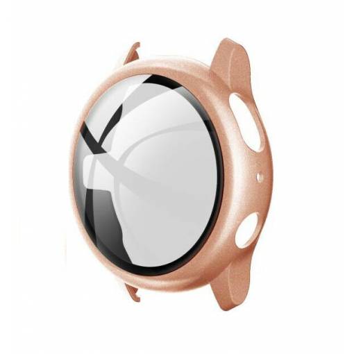 Foto - Ochranný kryt pre Samsung Galaxy Watch Active 2 - Ružová zlatá, 44 mm