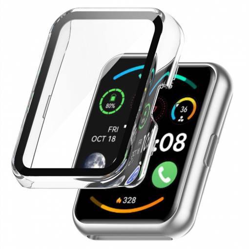 Foto - Ochranný kryt pre Huawei Watch Fit 2 - Transparentný