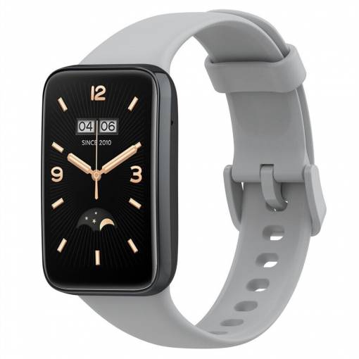 Foto - eses Silikónový remienok pre Xiaomi Smart Band 7 Pro - Sivý