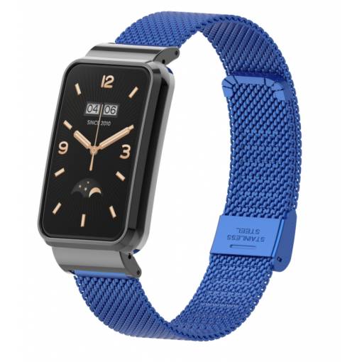 Foto - eses Milánsky ťah so sponou pre Xiaomi Mi Band 7 Pro - Modrý