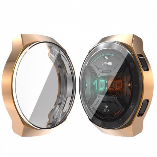 Foto - Silikónový kryt pre Huawei Watch GT 2e - Ružovo zlatý