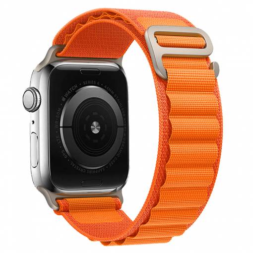 Foto - eses Alpský ťah pre Apple Watch - Oranžový 38mm, 40mm, 41mm