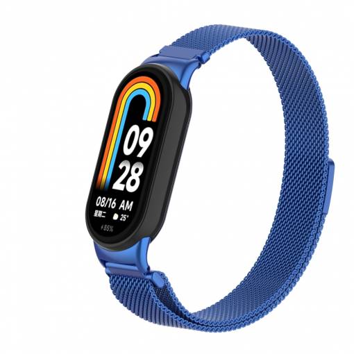 Foto - eses Milánsky ťah pre Xiaomi Mi Band 8 a 9 - Modrý