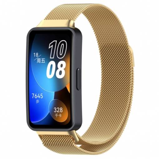 Foto - eses Milánský tah pro Huawei Band 8 - Zlatý