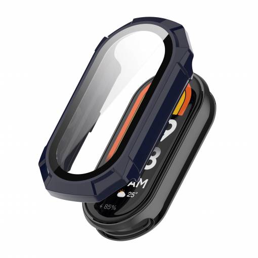 Foto - Ochranný kryt pre Xiaomi Mi Band 8 - Tmavo modrý