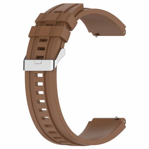 Foto - eses Predĺžený silikónový remienok - Hnedý, 22 mm