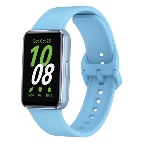 Foto - eses Silikónový remienok pre Samsung Galaxy Fit 3 - Svetlo modrý