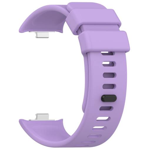 Foto - eses Silikónový remienok pre Xiaomi Redmi Watch 4 a Xiaomi Smart Band 8 Pro - Fialový