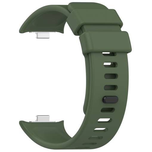 Foto - eses Silikónový remienok pre Xiaomi Redmi Watch 4, Smart Band 8 Pro a 9 Pro - Tmavo zelený