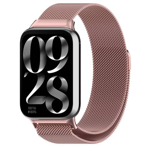 Foto - eses Milánsky ťah pre Xiaomi Redmi Watch 4, Smart Band 8 Pro a 9 Pro - Ružový