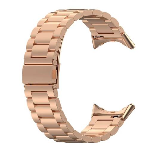Foto - eses Kovový remienok pre Google Pixel Watch 3, 45 mm - Ružovo zlatý