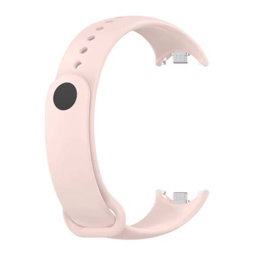 Foto - eses Silikónový remienok pre Xiaomi Smart Band 8 a Smart Band 9 - Ružový