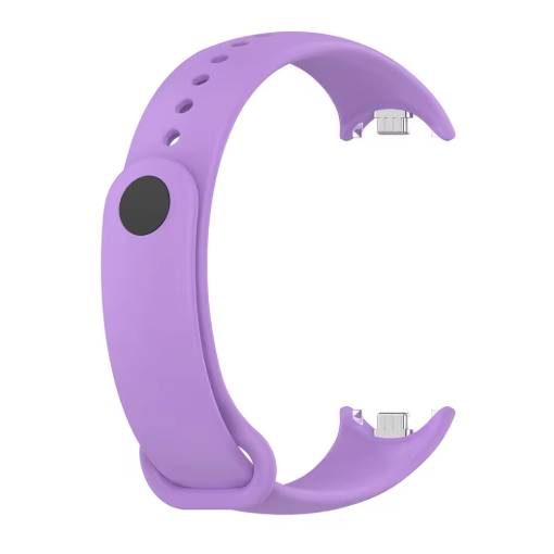 Foto - eses Silikónový remienok pre Xiaomi Smart Band 8 a Smart Band 9 - Fialový