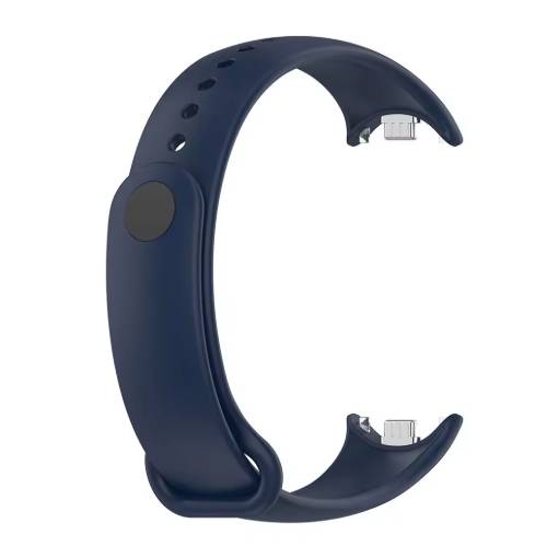 Foto - eses Silikónový remienok pre Xiaomi Smart Band 8 a Smart Band 9 - Modrý