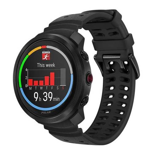 Foto - eses Silikónový remienok pre Polar Vantage M3 a Polar Grit X2 Pro - Čierny