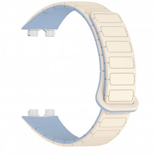 Foto - eses Silikónový remienok pre Huawei Band 8, 9 - Béžová