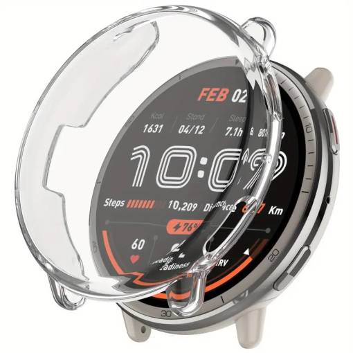 Foto - Ochranný kryt pre Amazfit Active 2 - Transparentný