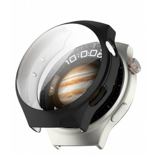 Foto - Silikónový kryt pre Huawei Watch 4 Pro - Čierný
