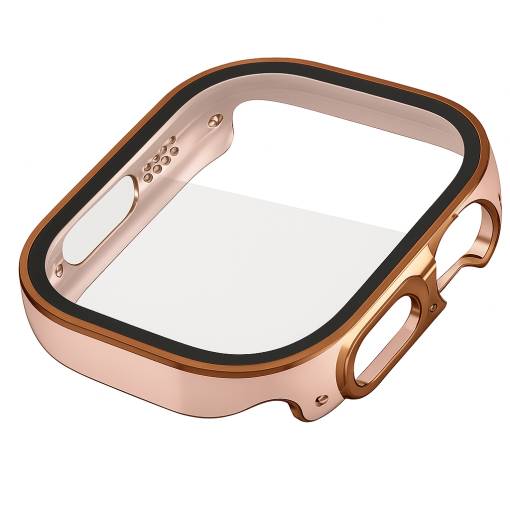 Foto - Ochranný kryt pre Apple Watch Ultra -, Medeno ružový 49 mm