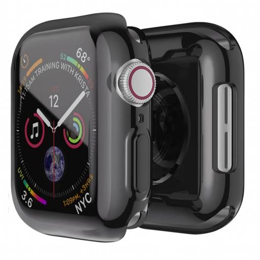 Foto - Silikónový kryt pre Apple Watch 10 42 mm - Tmavo sivý