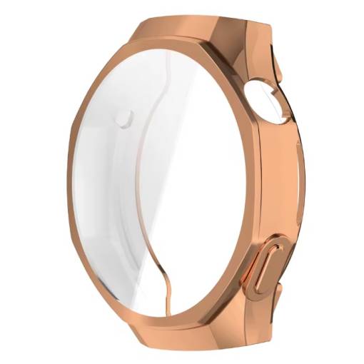 Foto - Silikónový kryt pre Huawei Watch GT5 pro 46 mm - Zlato růžový