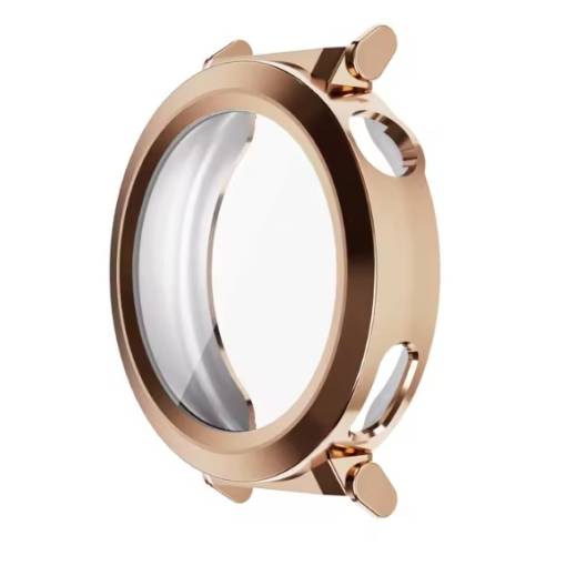 Foto - Silikónový kryt pre Huawei Watch GT5 pro 42 mm - Zlato růžový